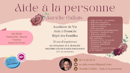 Aurélie Callais - Aide À La Personne, Aide À Domicile à Tantonville