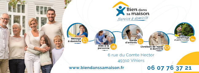 Bien Dans Sa Maison Vihiers - Service À Domicile Aide À Domicile à Lys-Haut-Layon