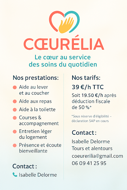 Coeurélia, Aide À Domicile à Tours