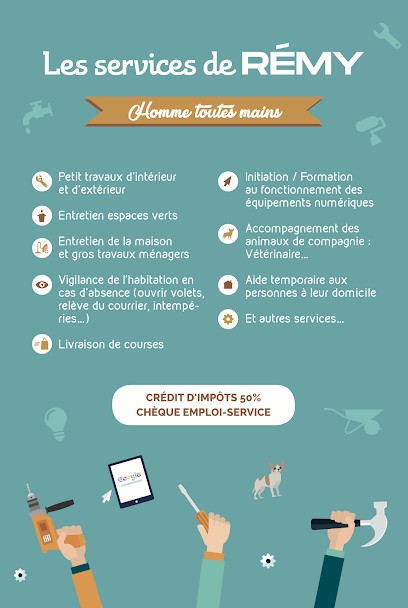 Les services de RÉMY, Aide à Domicile à Saint-Montan