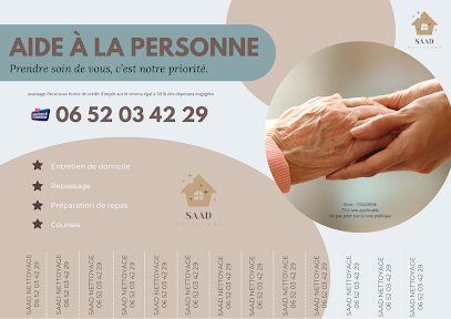 Saad : Votre Service D'aide À Domicile - Ménage - Repas - Accompagnement Personnalisé - "Saad Nettoyage" Vichy 03, Aide À Domicile à Cusset