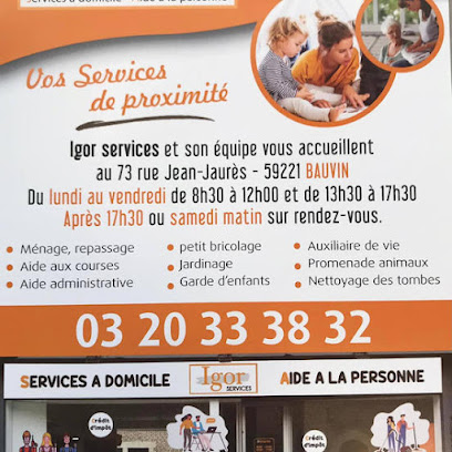 Igor Services, Aide À Domicile à Bauvin