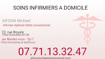 Cabinet Infirmier AIFOUN Michael, Aide à Domicile à Ribécourt-Dreslincourt