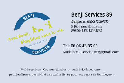 Benji Services 89, Aide À Domicile aux Bordes