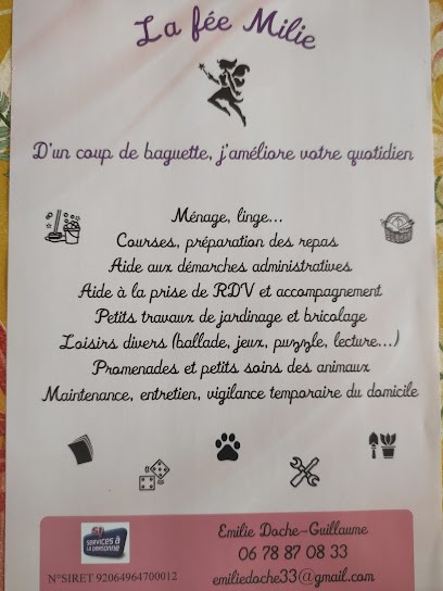 La fée Milie - aide à domicile dans l'Aude, Aide à Domicile à Villardebelle