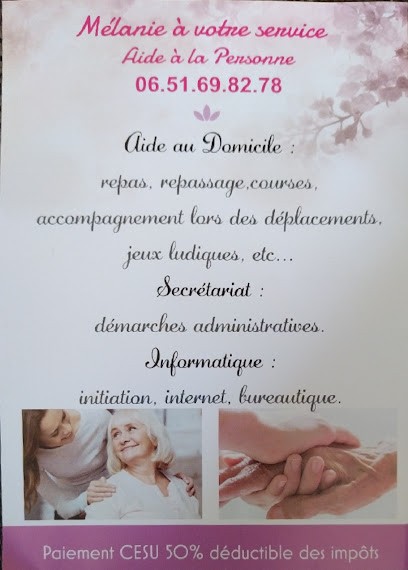 Mélanie à votre Service, Aide à Domicile à Saturargues