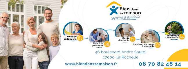 Bien Dans Sa Maison La Rochelle - Service D'aide À Domicile, Aide À Domicile à la Rochelle